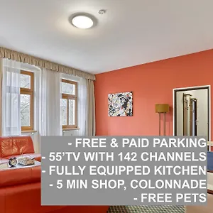 Апартаменты Excellent In Center 5 Min Walk From The Colonnade, Карловы Вары